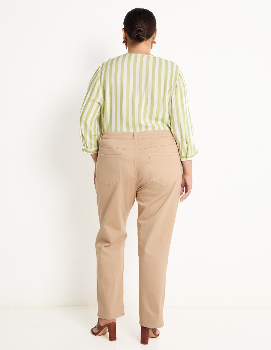PANTALON 5 BOLSAS WEE, 42, KHAKI CLARO