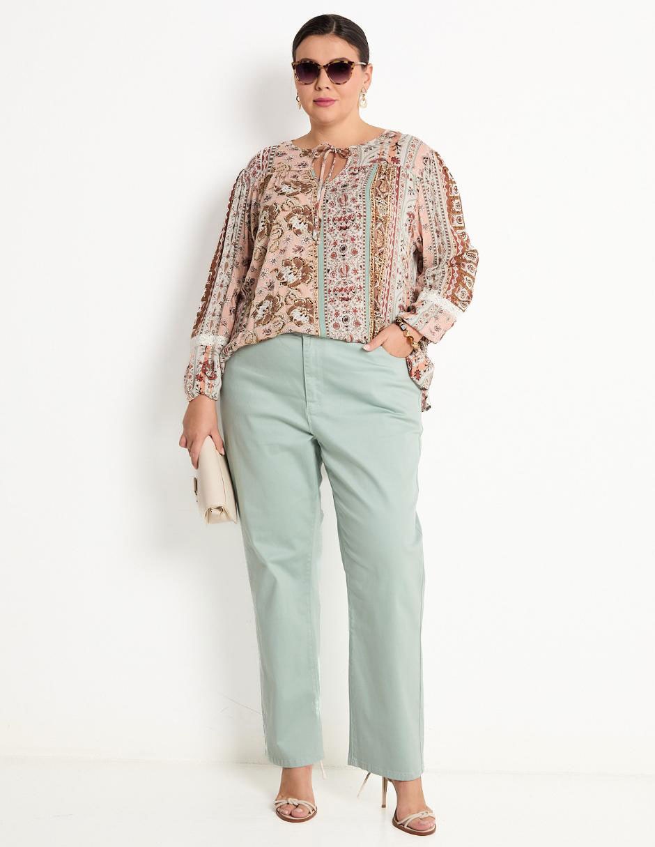 Pantalón straight para mujer 3