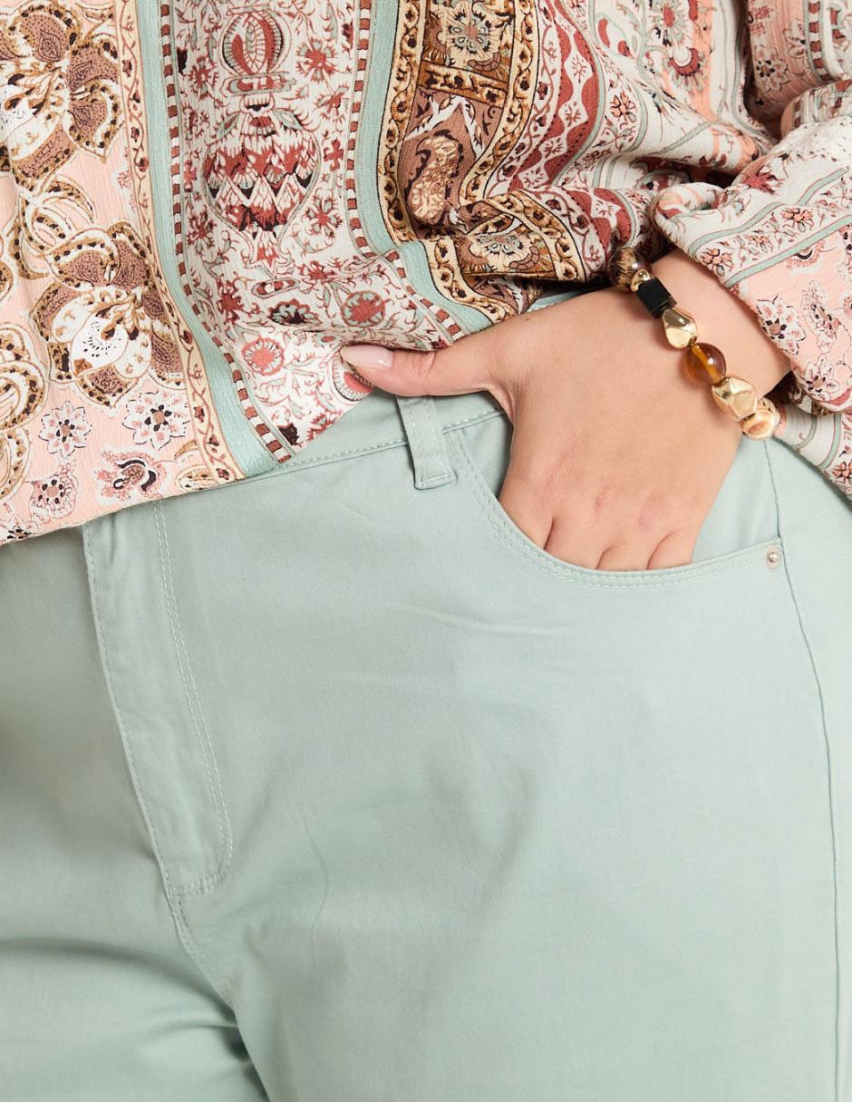 Pantalón straight para mujer 4