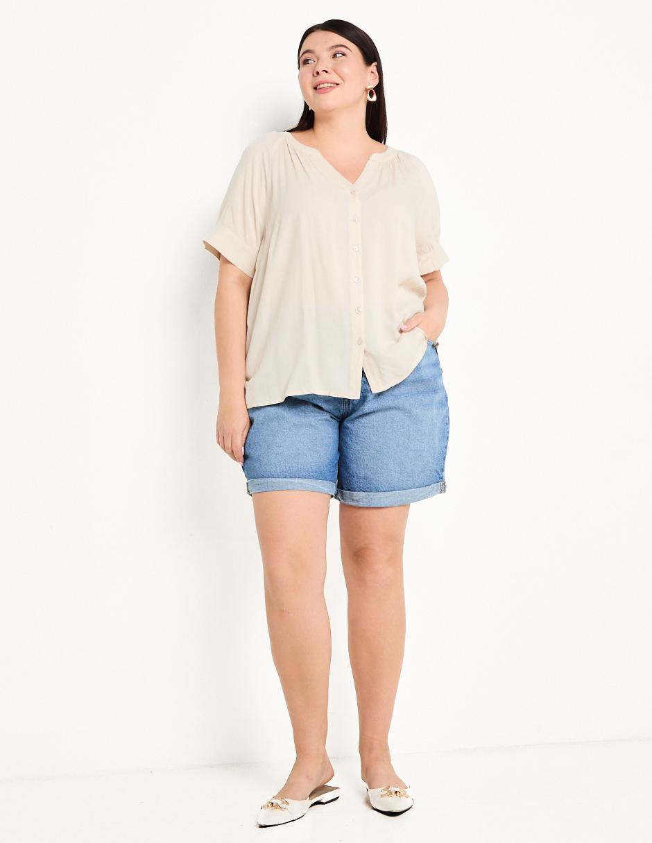 BERMUDA WEEKEN, 40, ÍNDIGO DENIM MEDIO