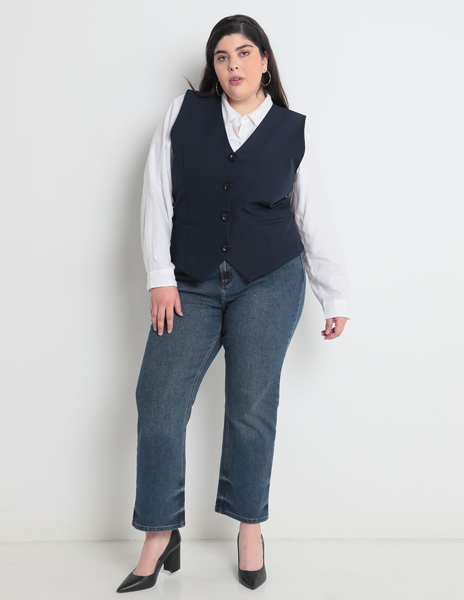 JEANS 2483410C, 40, ÍNDIGO DENIM MEDIO