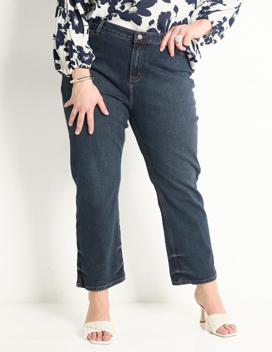 Jeans straight para mujer