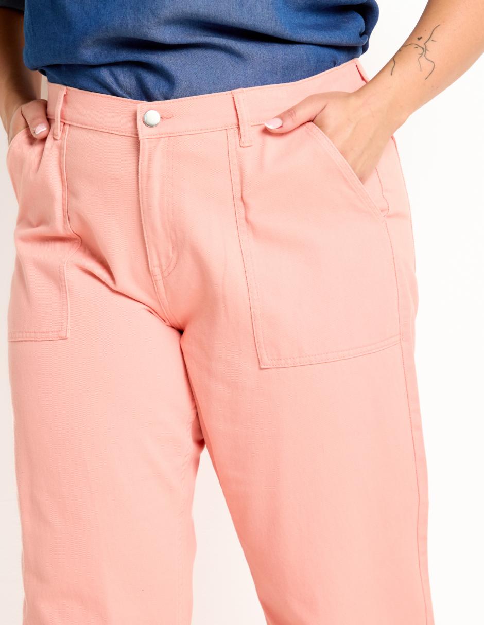 Pantalón relaxed amplio para mujer 4