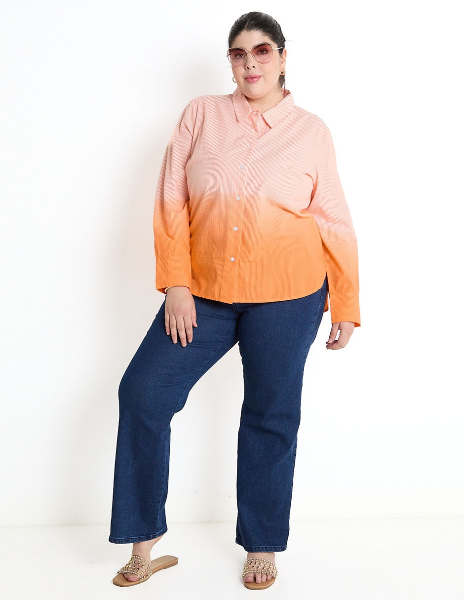 Jeans straight para mujer 3