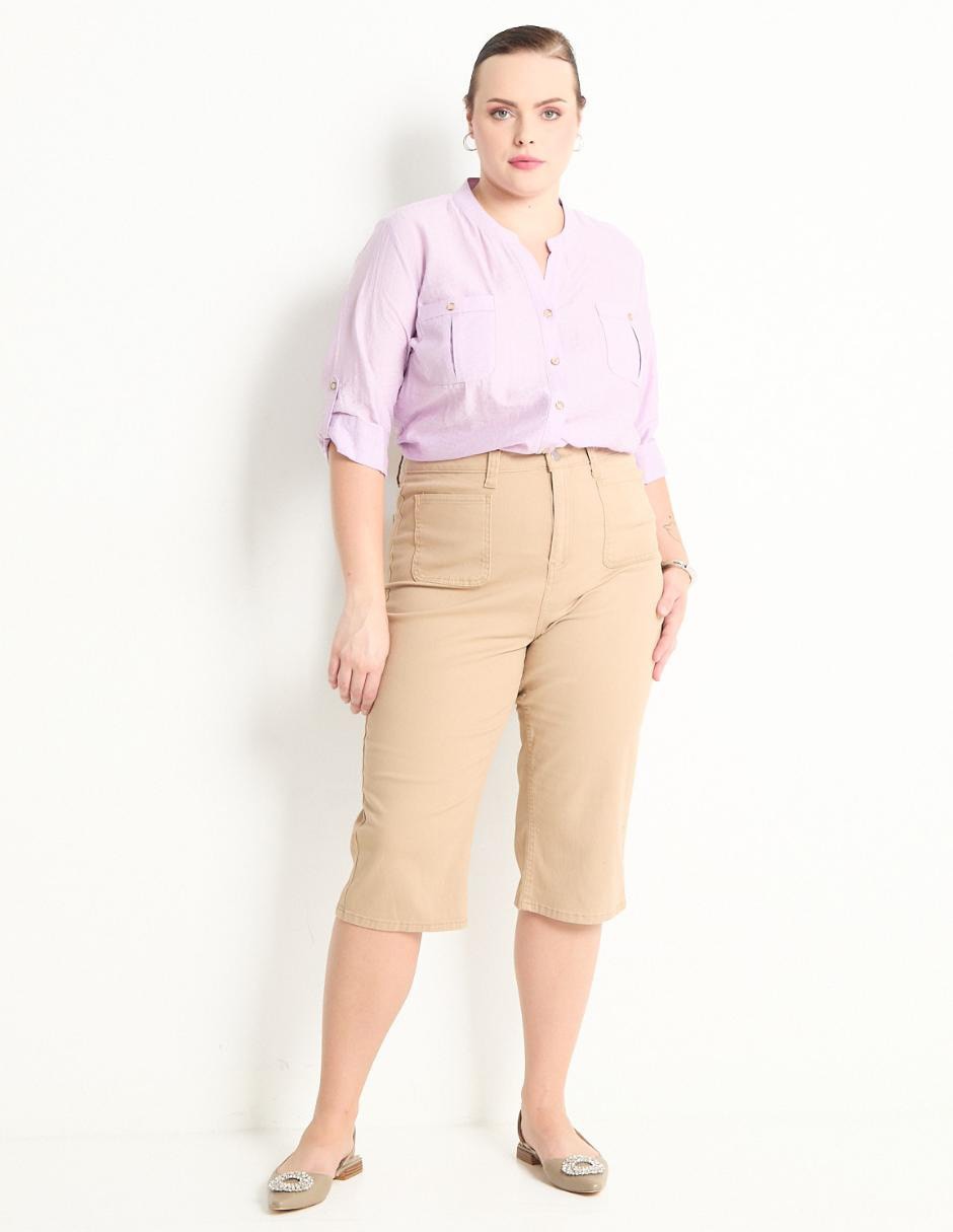 CAPRI 2483410C1040U W, 38, KHAKI CLARO