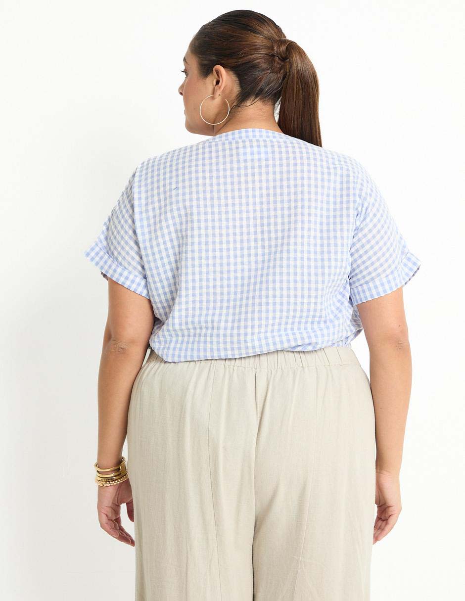 Blusa manga corta para mujer 2