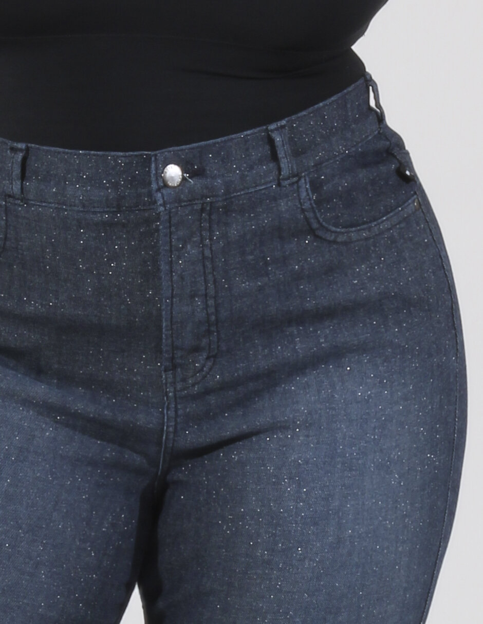 Jeans slim ! corte cintura alta para mujer 5