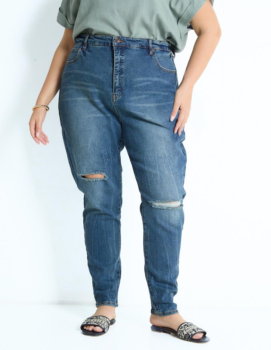 Jeans slim para mujer 1