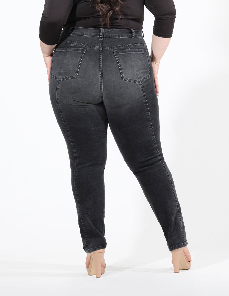 Jeans skinny ! corte cintura alta para mujer 2