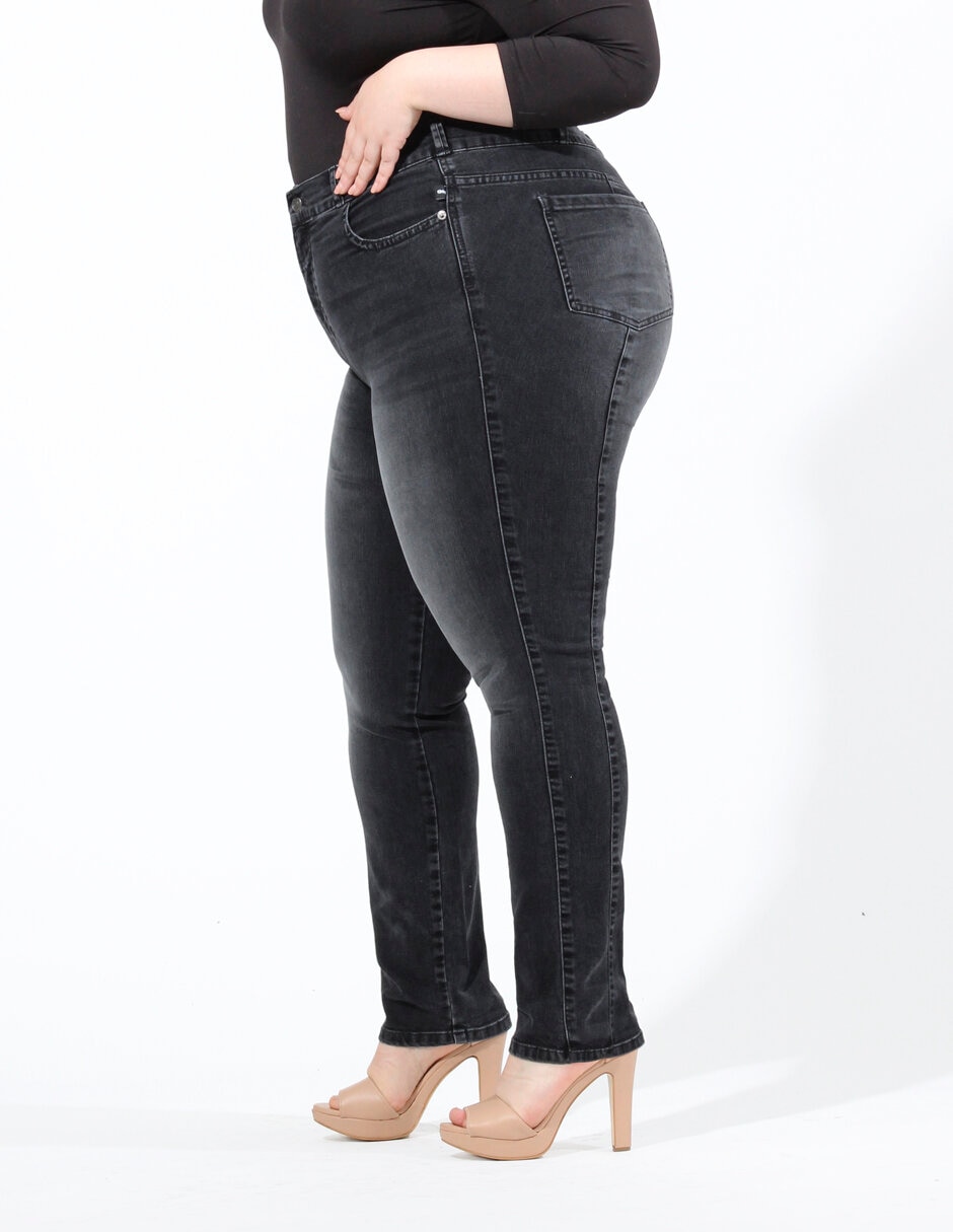 Jeans skinny ! corte cintura alta para mujer 5