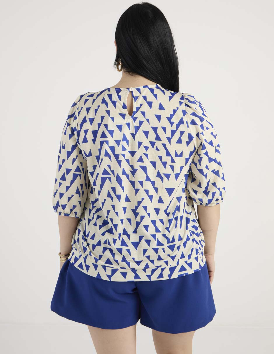 Blusa manga 3/4 para mujer 2