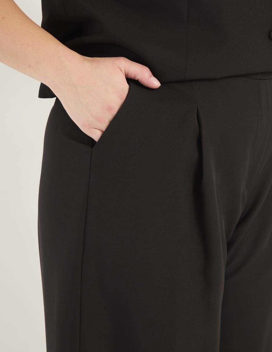 Pantalón relaxed amplio para mujer 4