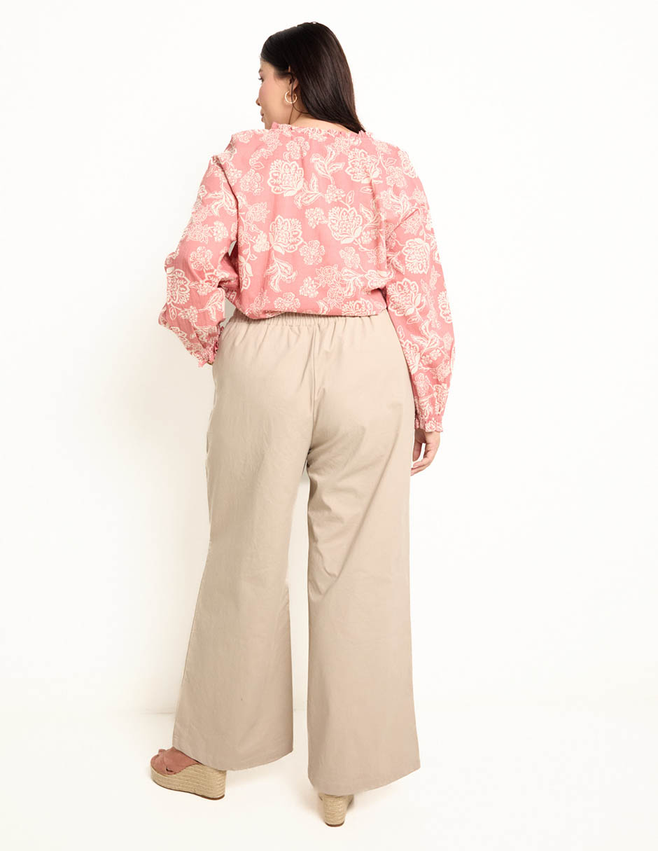 Pantalón acampanado para mujer 2