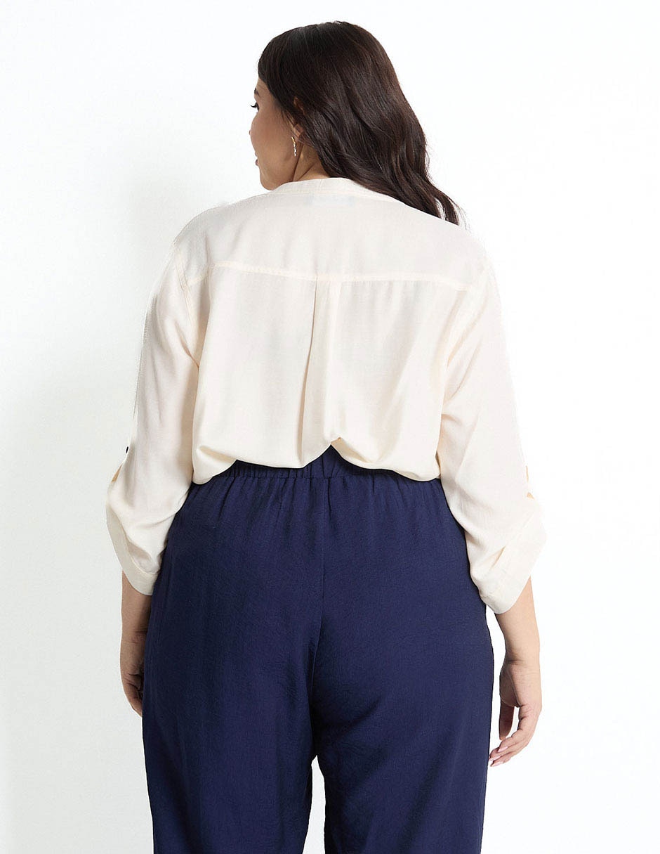 Blusa manga 3/4 para mujer 2