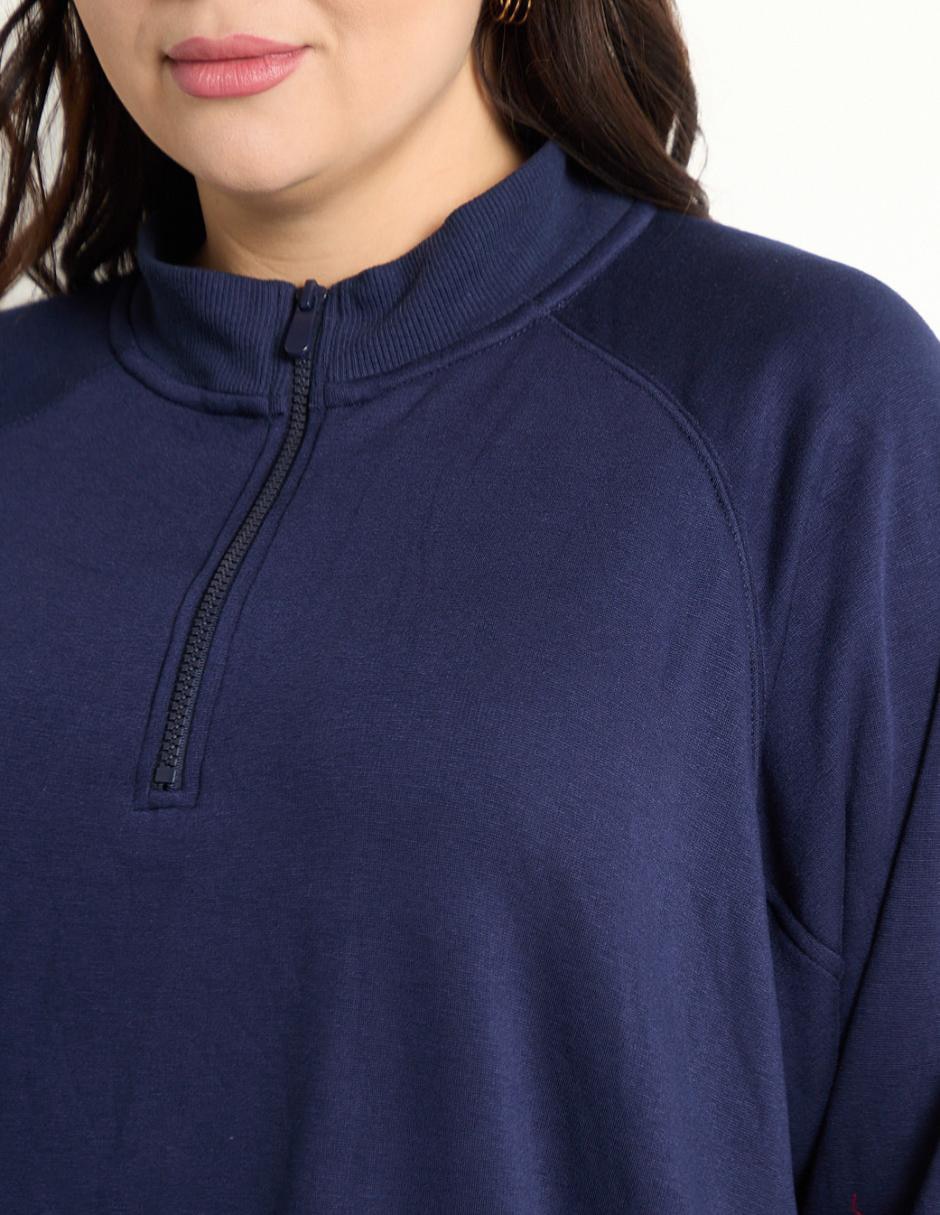 SUDADERA WKMX250002-0, 40, AZUL MARINO