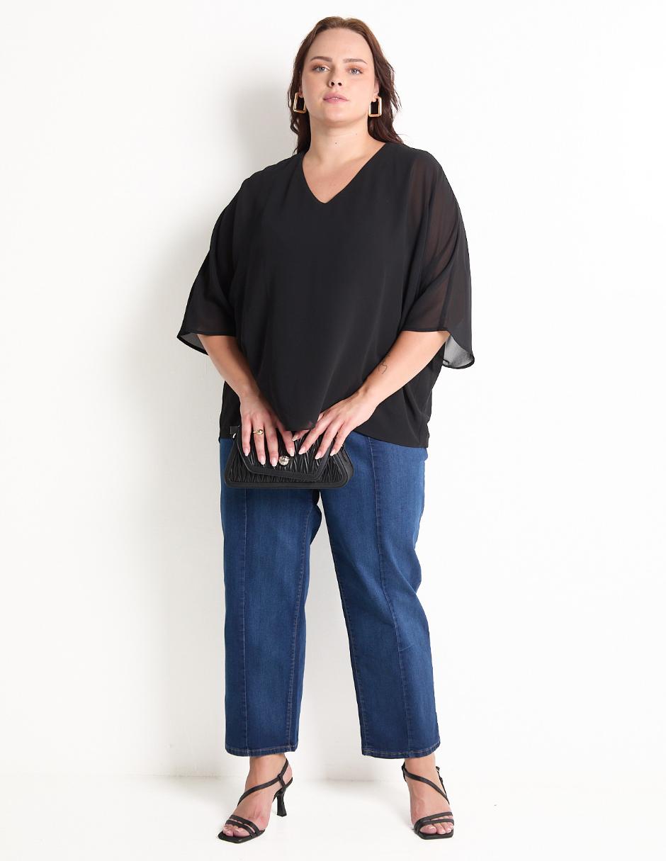 Blusa manga 3/4 para mujer 3
