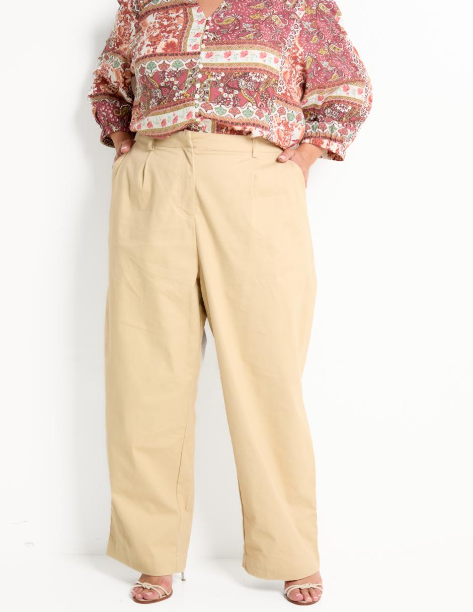 Pantalón relaxed amplio para mujer Pantalón relaxed amplio para mujer