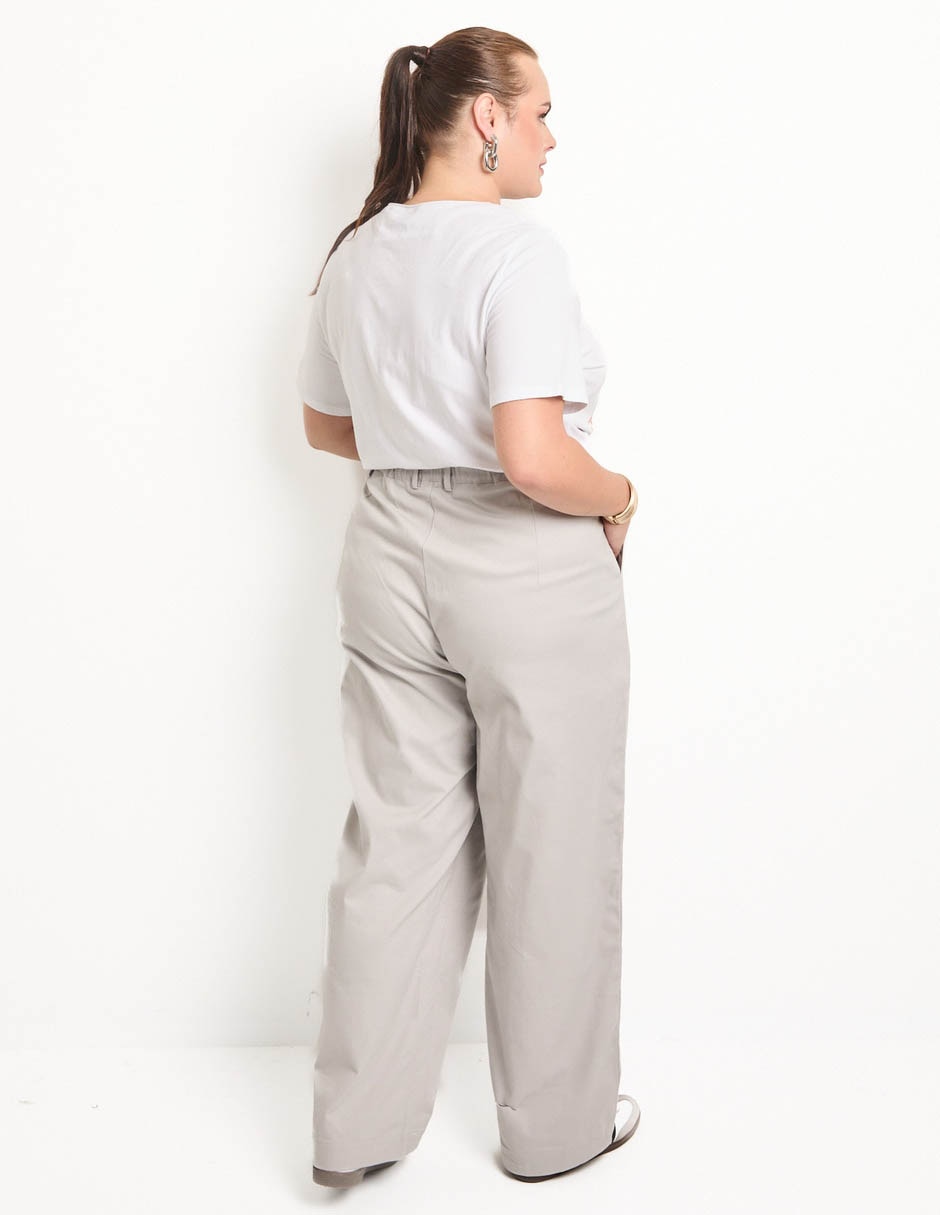Pantalón relaxed amplio para mujer 2