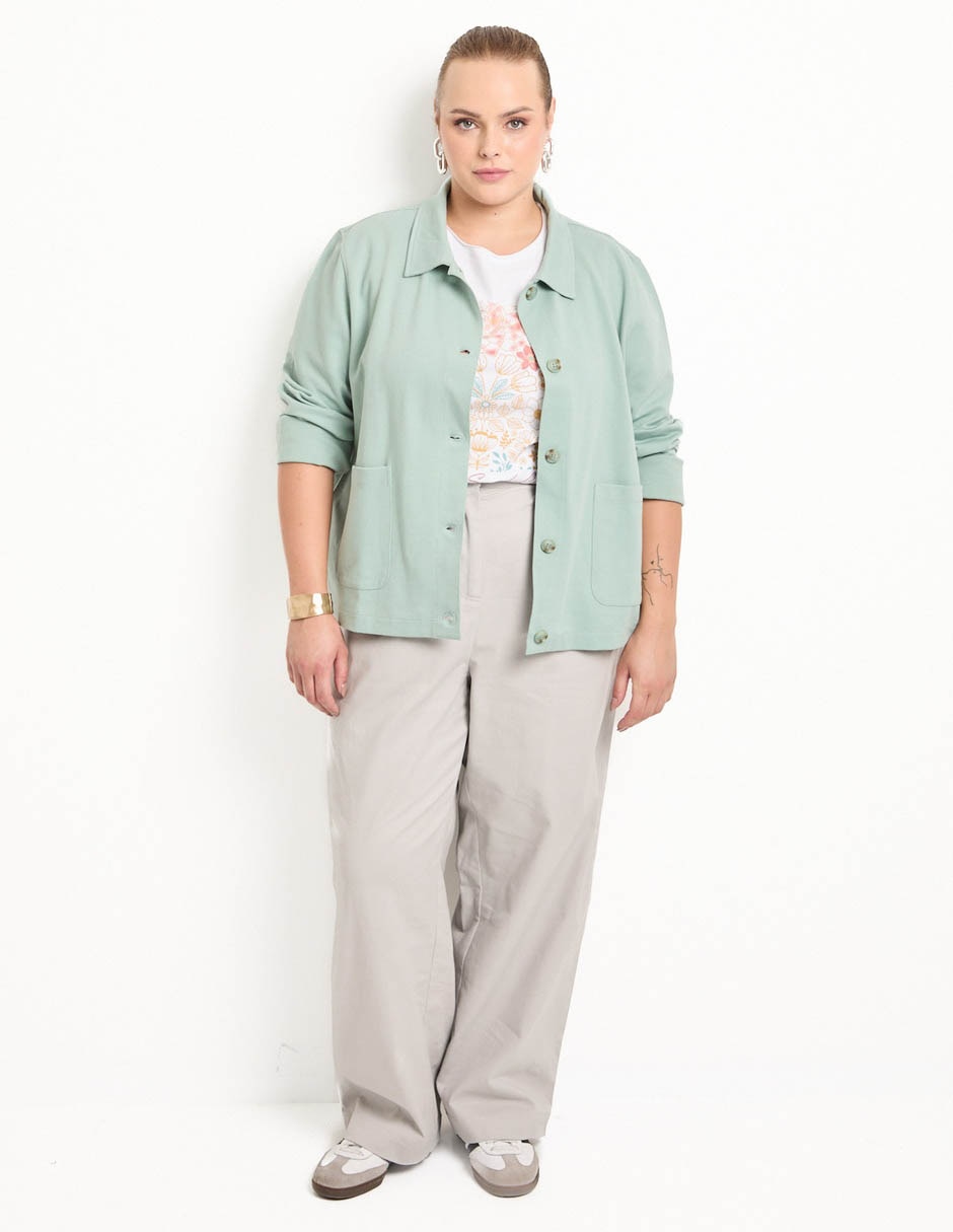 Pantalón relaxed amplio para mujer 3