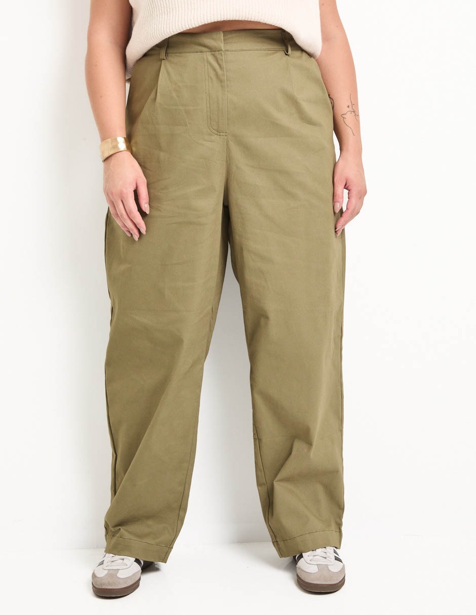 Pantalón relaxed amplio para mujer Pantalón relaxed amplio para mujer