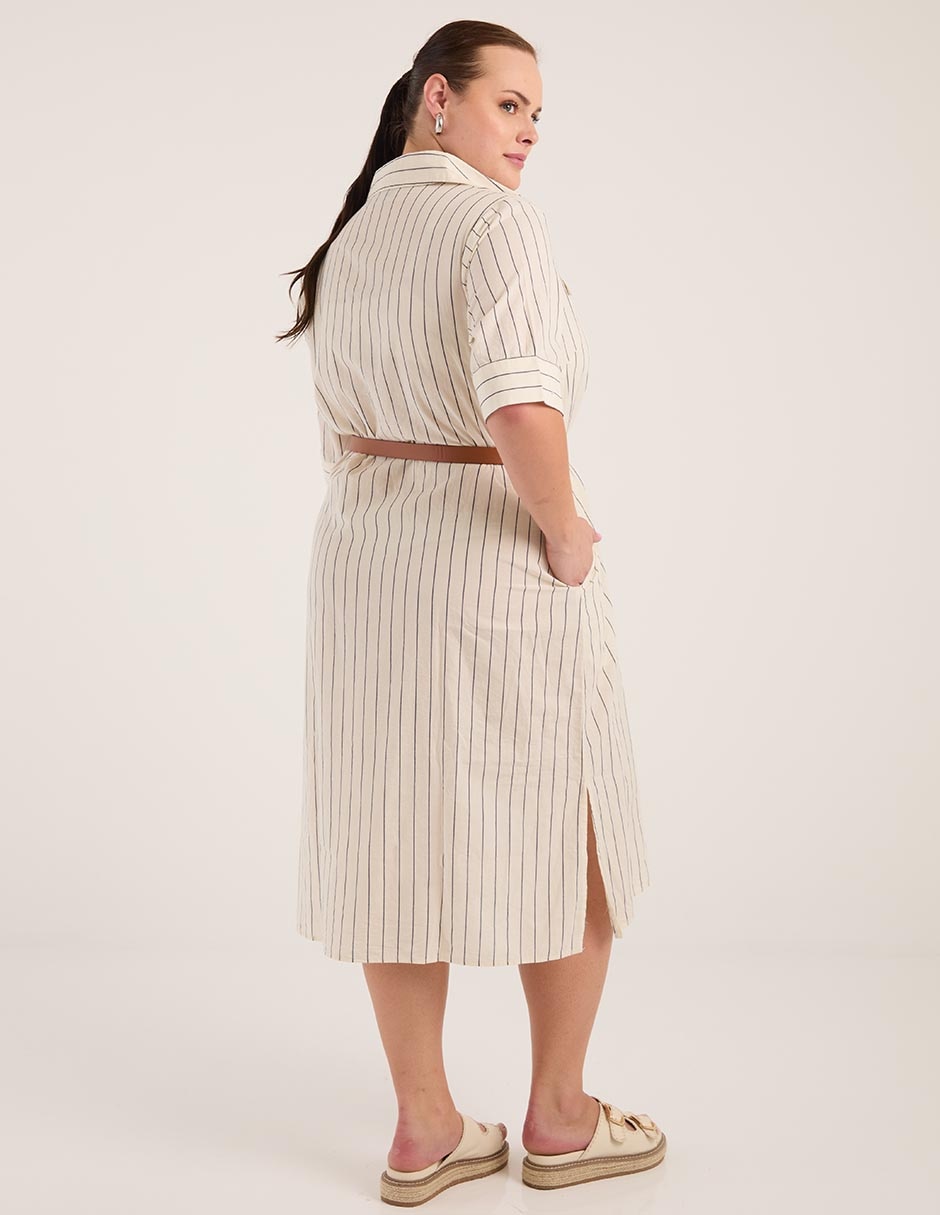 Vestido midi casual para mujer 2