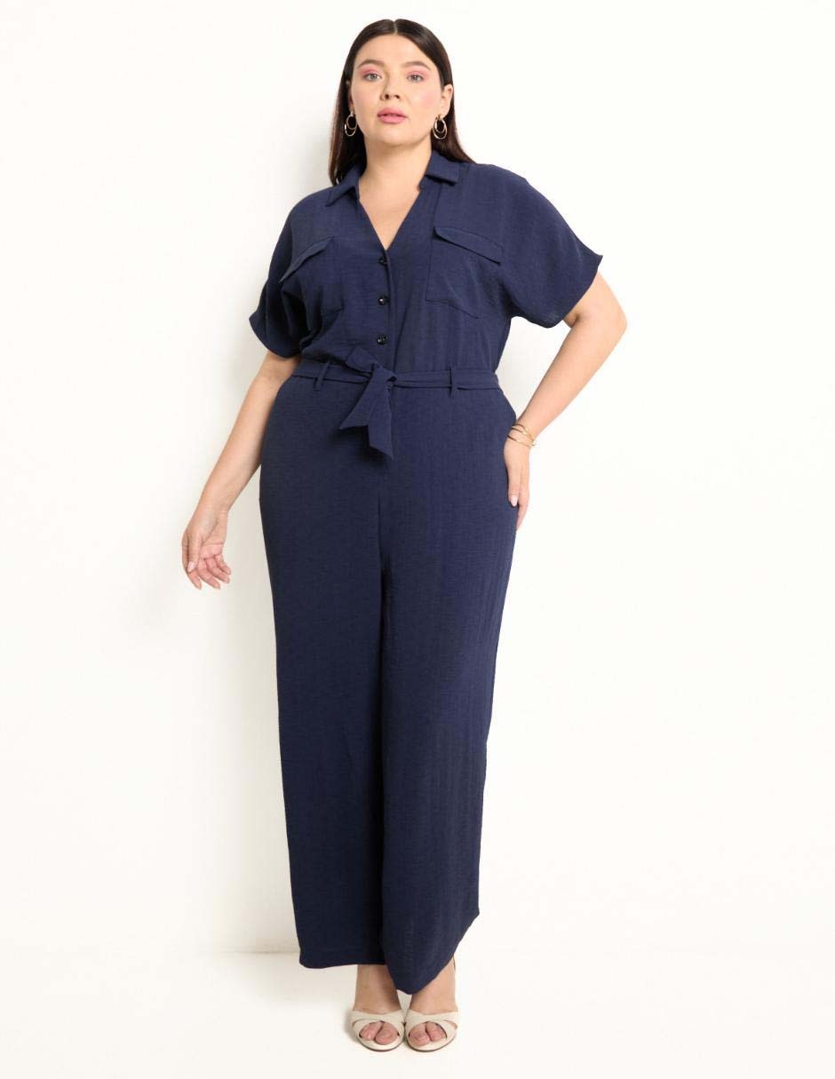 JUMPSUIT COMX25840-04, 42, AZUL MARINO