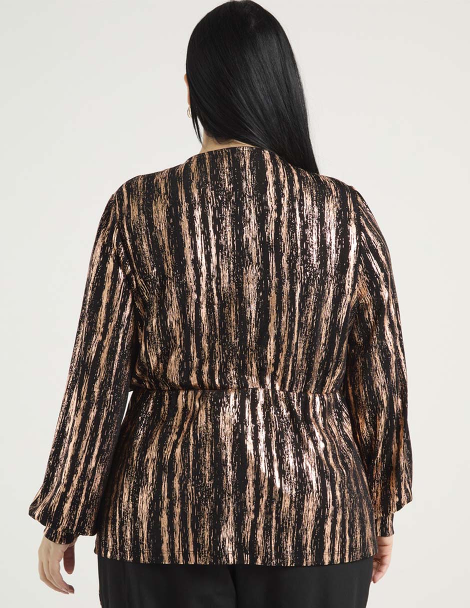 Blusa manga larga para mujer 6