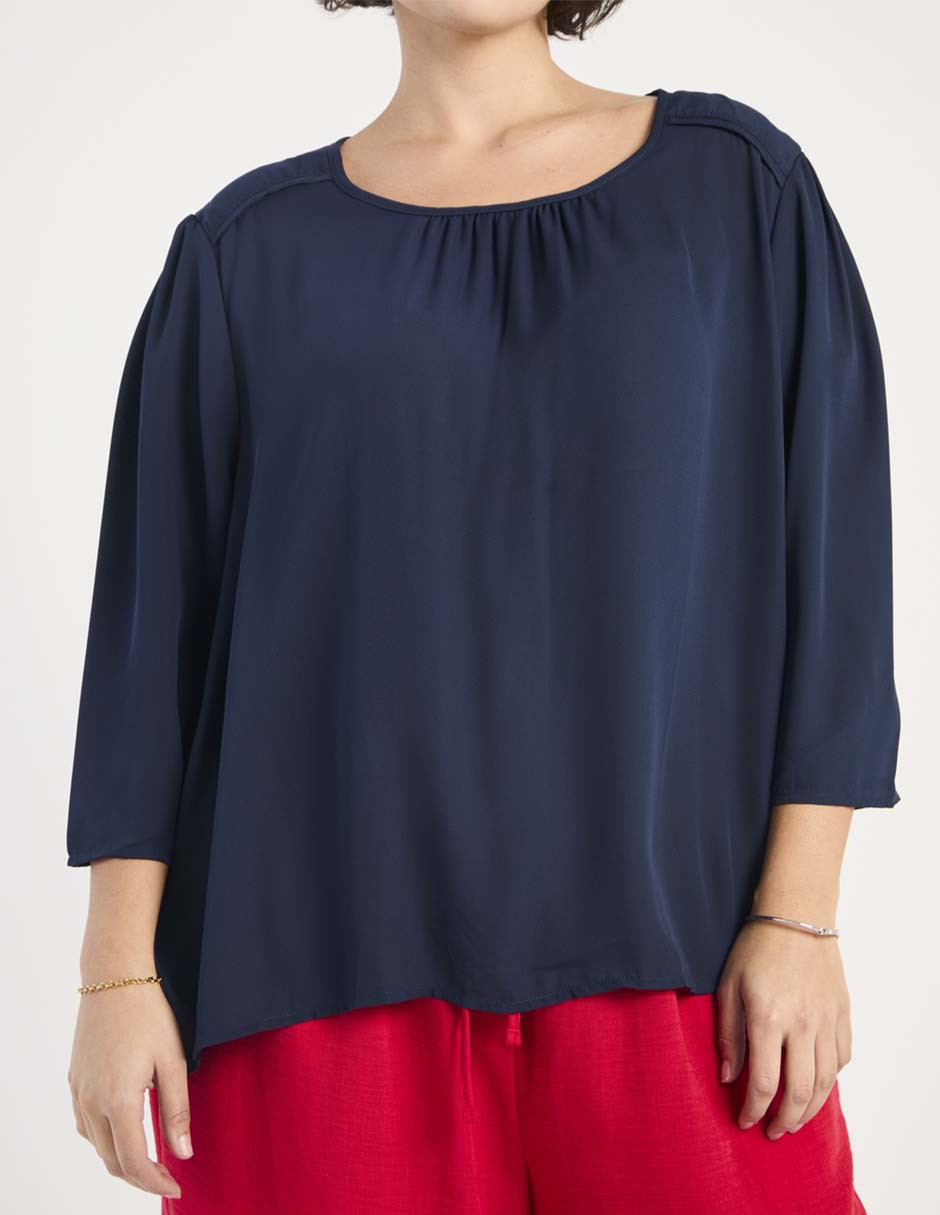 Blusa manga 3/4 para mujer 5