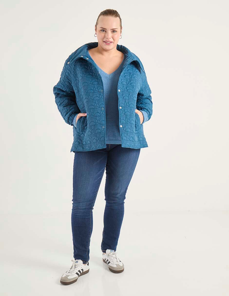 Chamarra acolchada para mujer