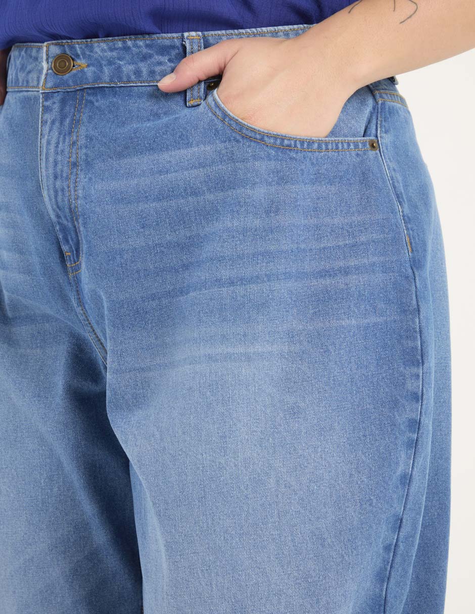 Jeans straight para mujer 4