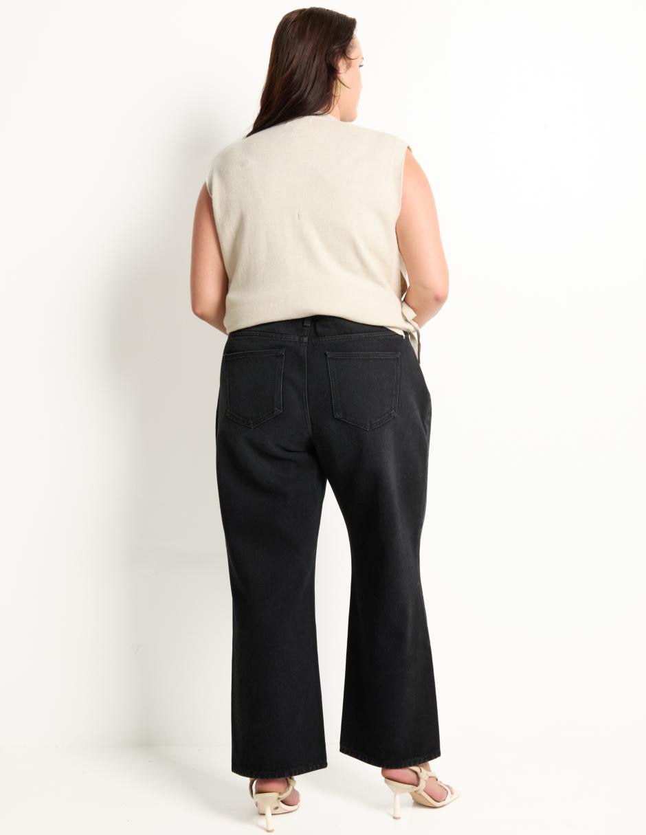 Jeans straight para mujer 2