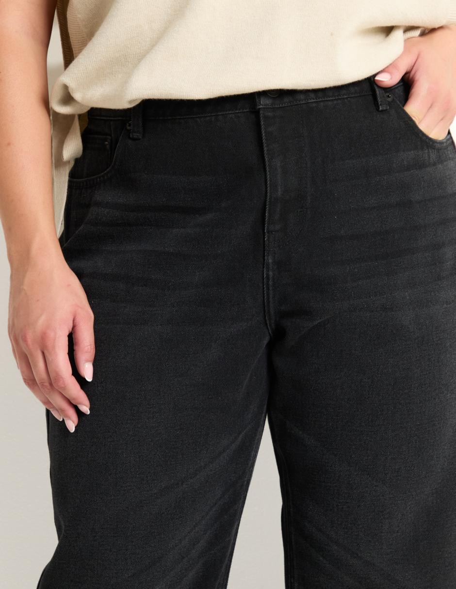 Jeans straight para mujer 4
