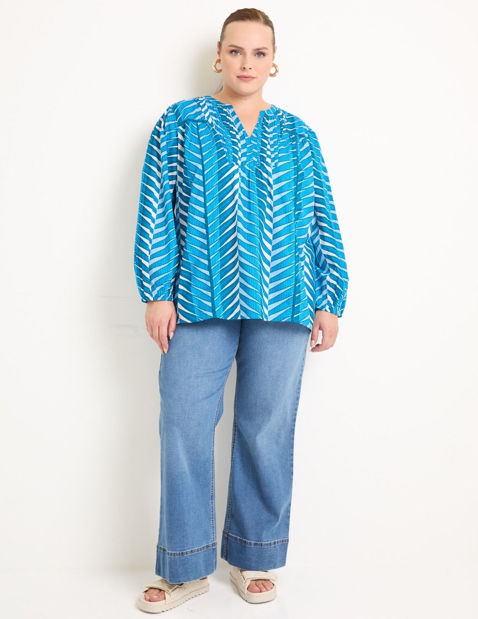 Blusa manga larga para mujer 3
