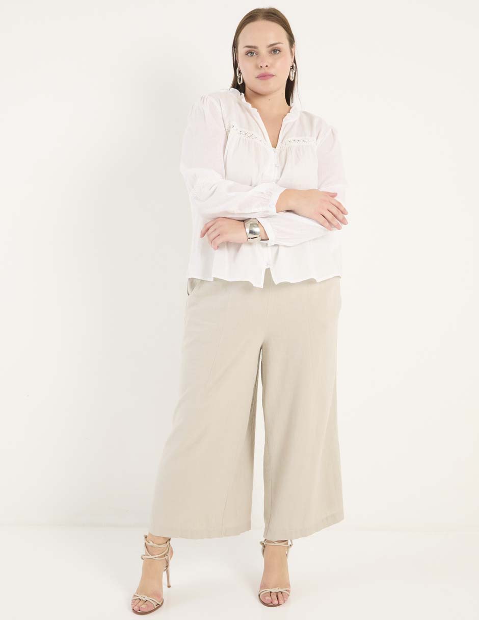 Blusa manga larga para mujer 3