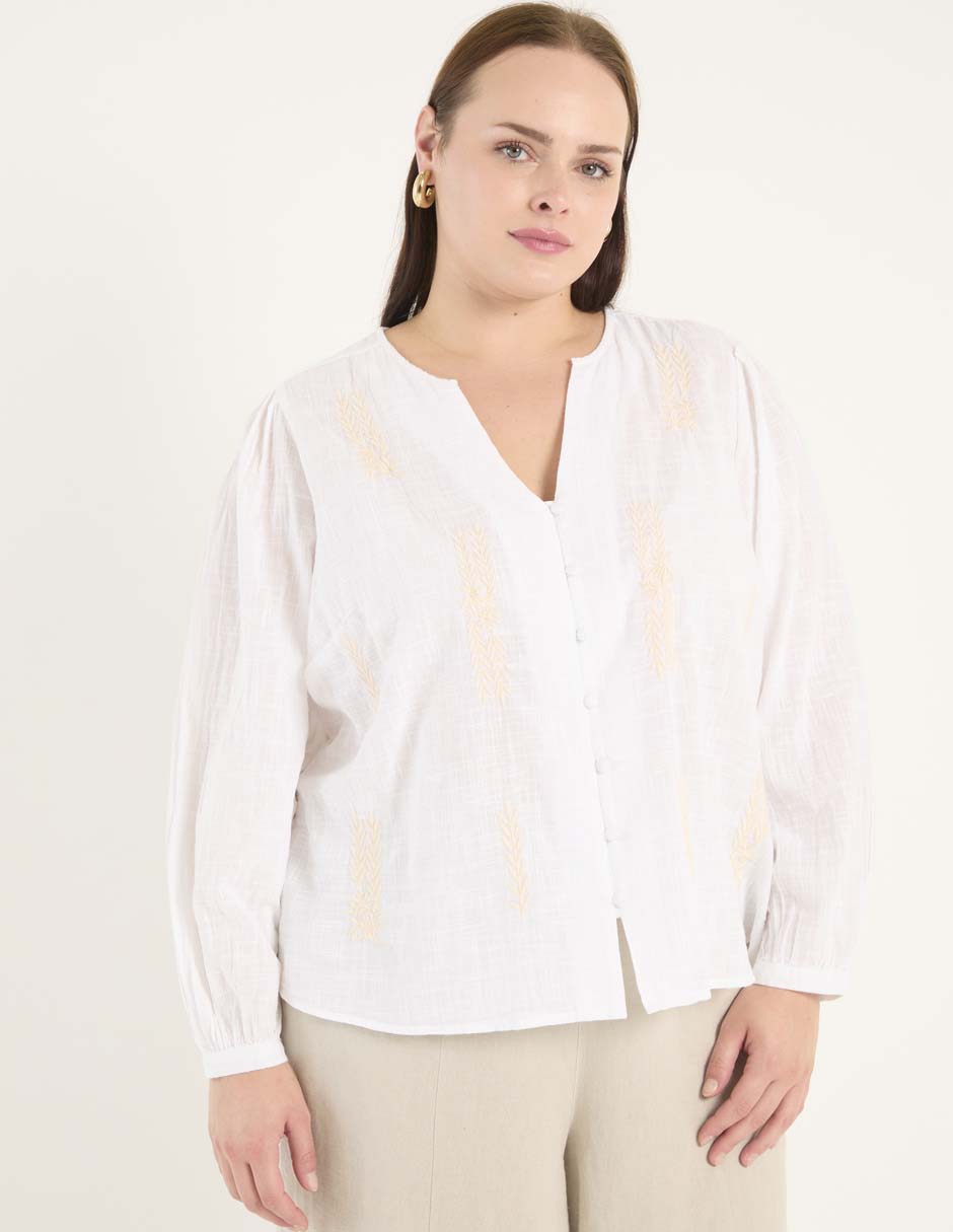 Blusa manga larga para mujer Blusa manga larga para mujer