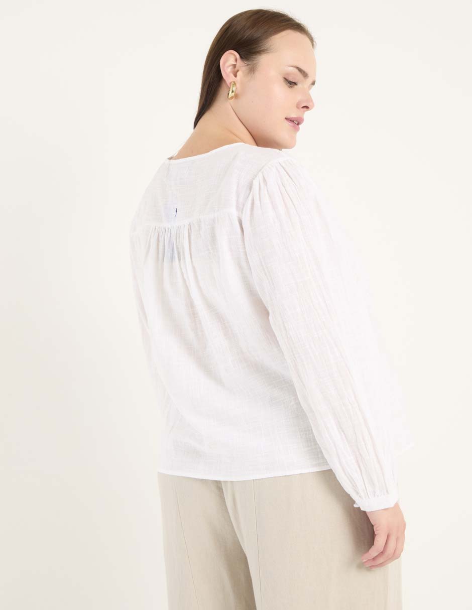 Blusa manga larga para mujer 2