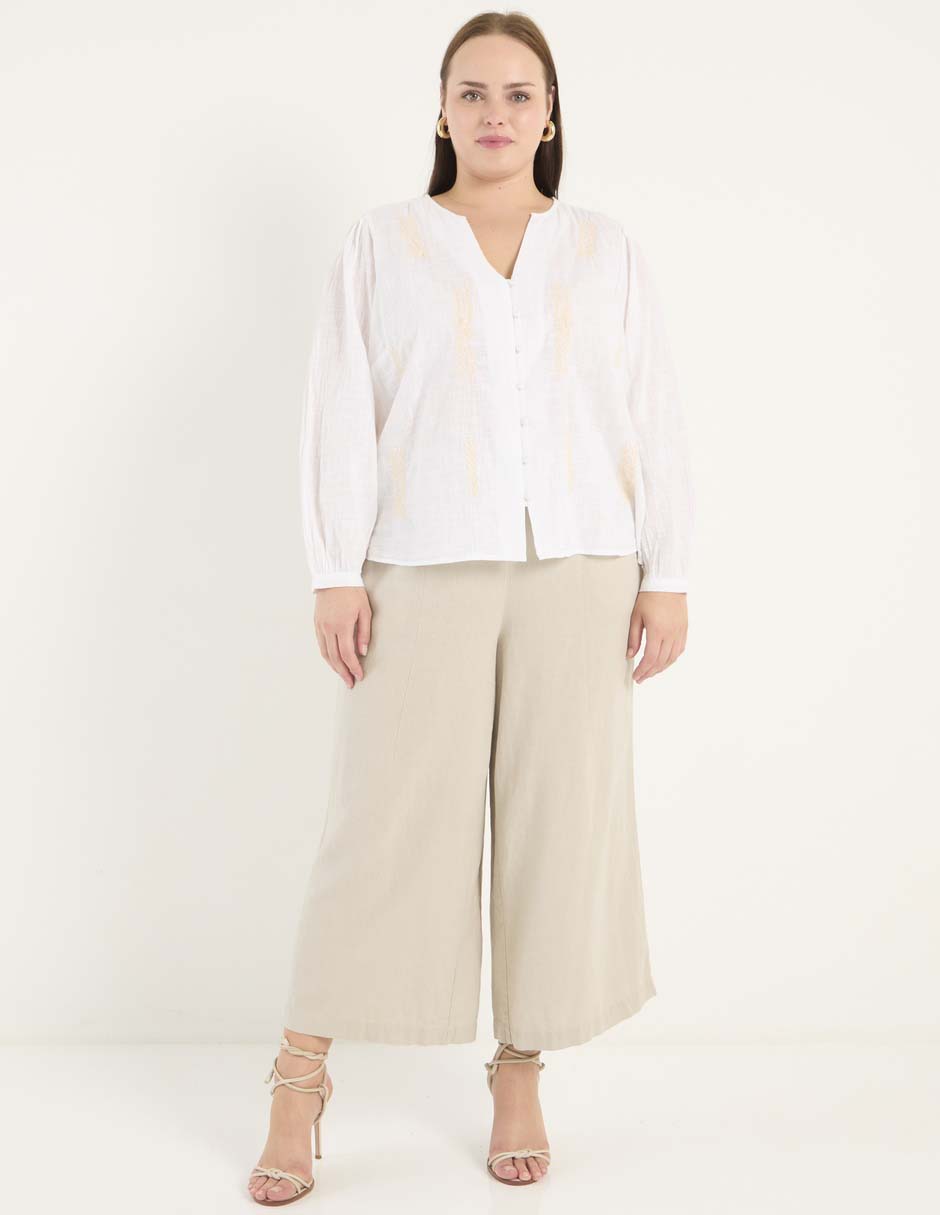 Blusa manga larga para mujer 3