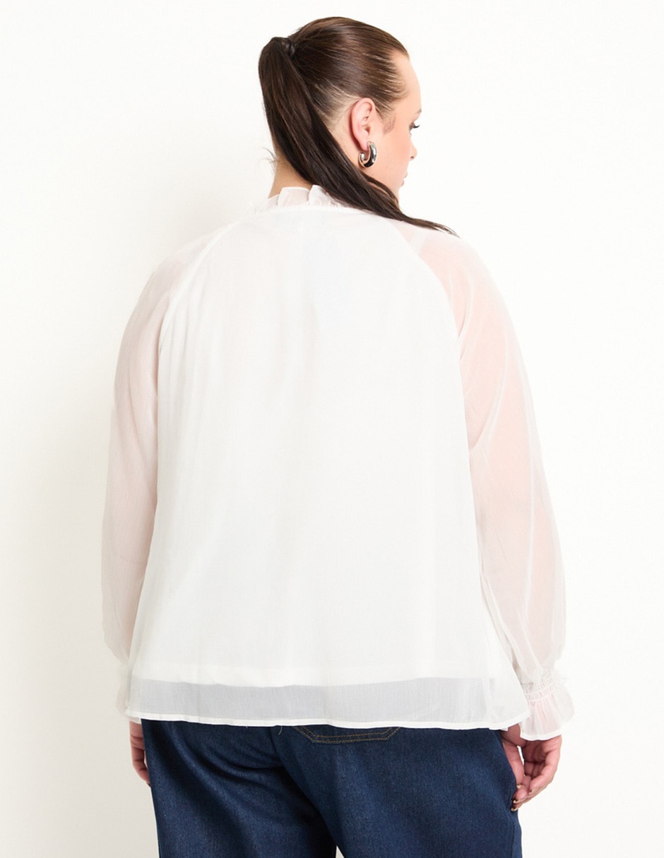 Blusa manga larga para mujer 2