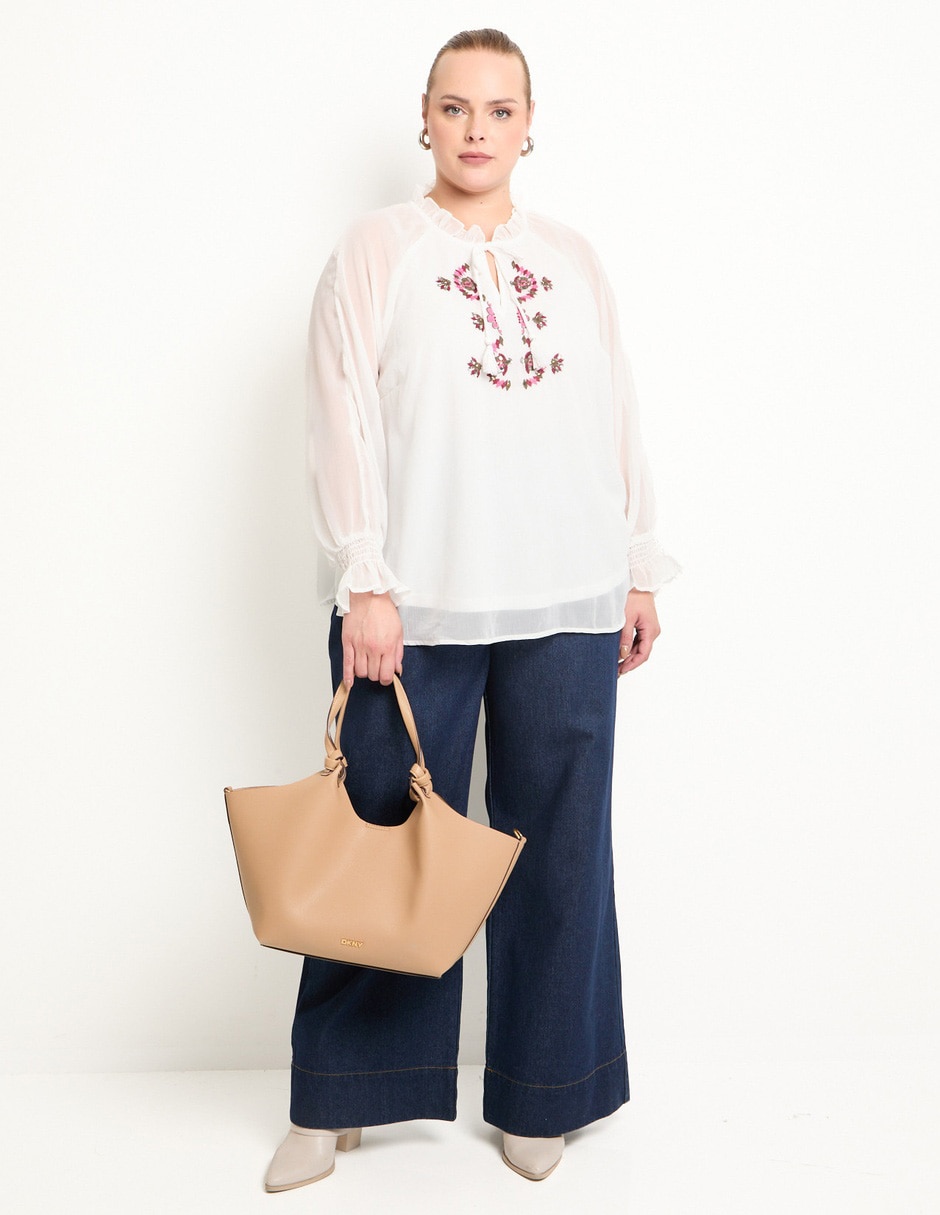 Blusa manga larga para mujer 3