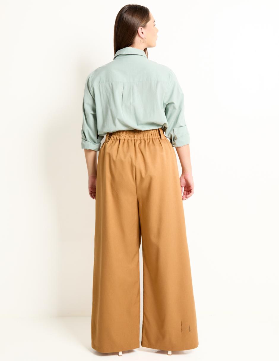 Pantalón relaxed amplio para mujer 2