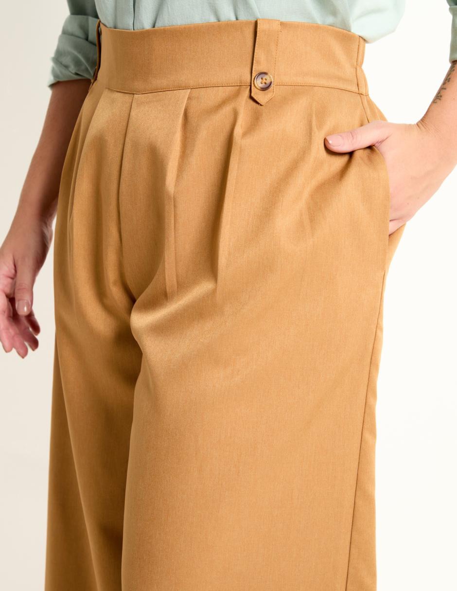 Pantalón relaxed amplio para mujer 4