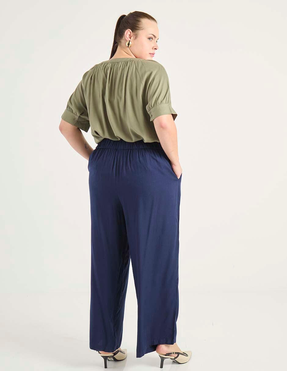 PANTALON WEEKEND PLUS, 38, AZUL MARINO