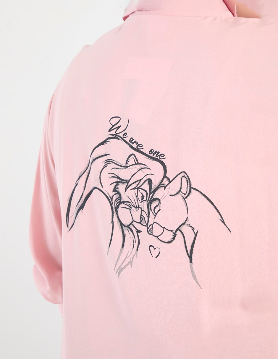 Blusa camisera manga larga para mujer 5
