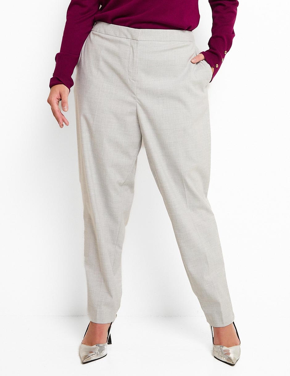 Pantalón de vestir slim para mujer