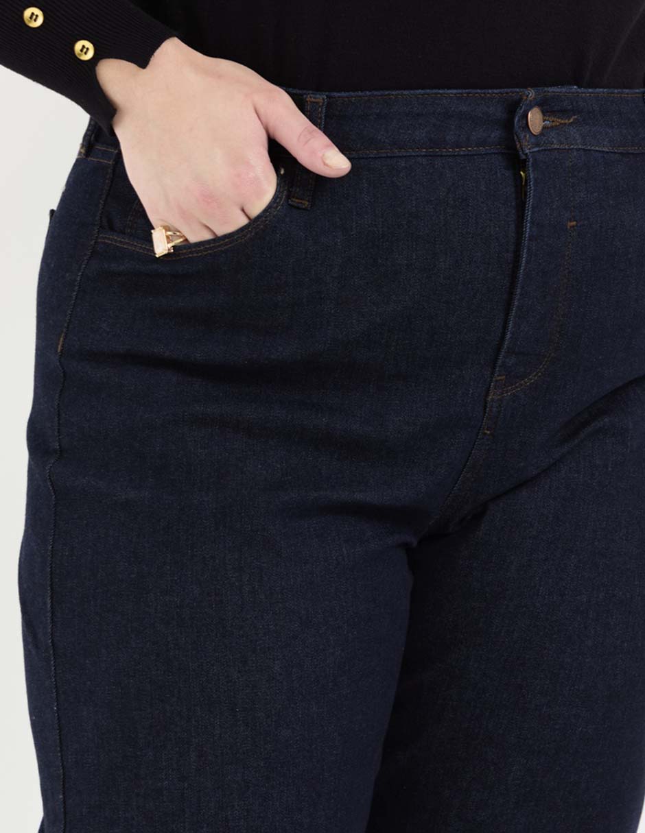 Jeans straight para mujer 4