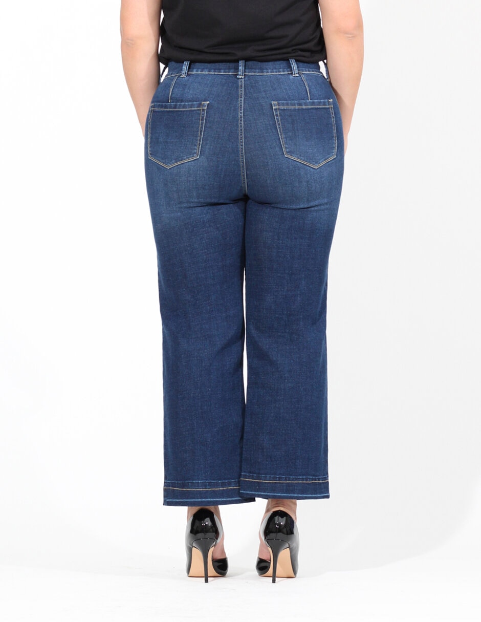 Jeans wide leg para mujer 2