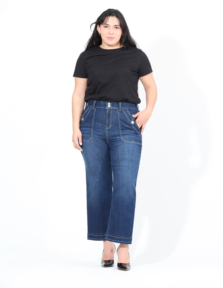 Jeans wide leg para mujer 3