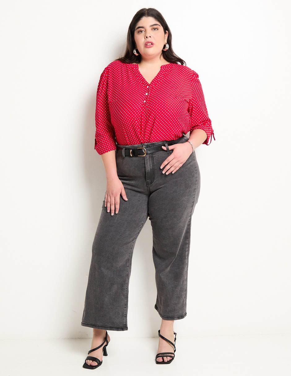 Jeans straight para mujer 3