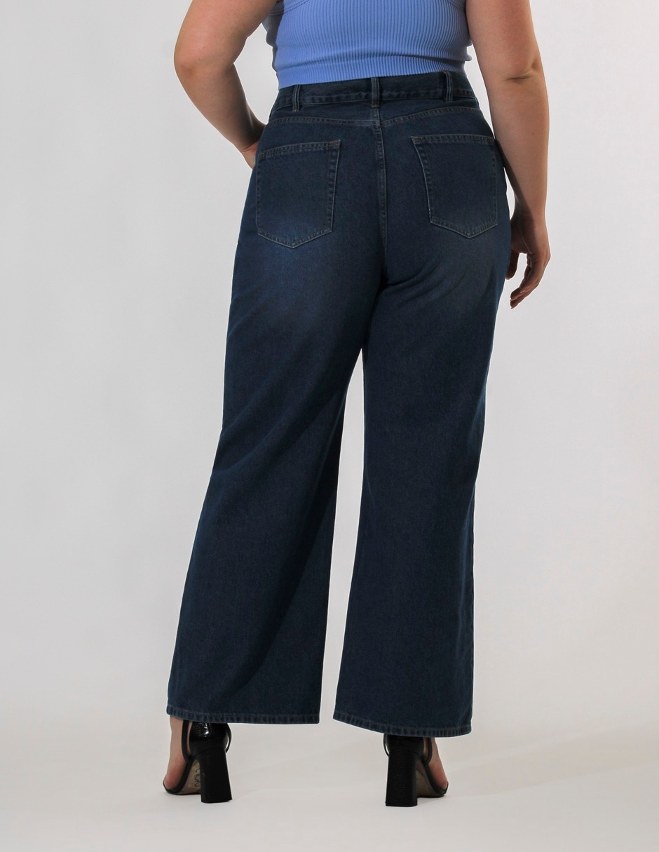 Jeans wide leg para mujer 3