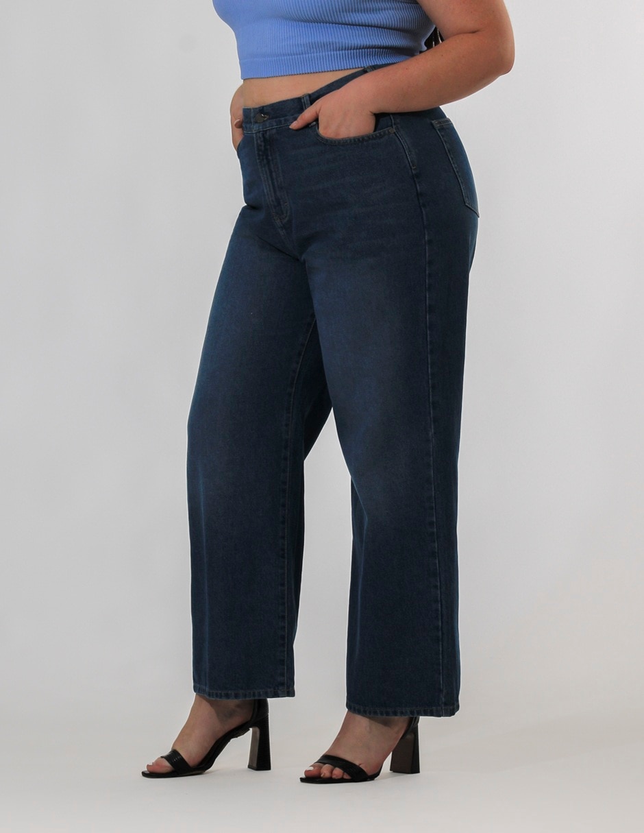 Jeans wide leg para mujer 2
